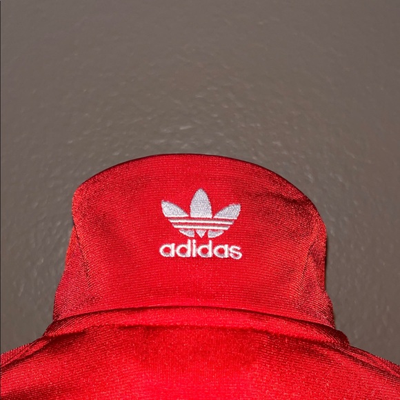 Adidas Men's Red and Blue Lightweight Jacket - Picture 5 of 13